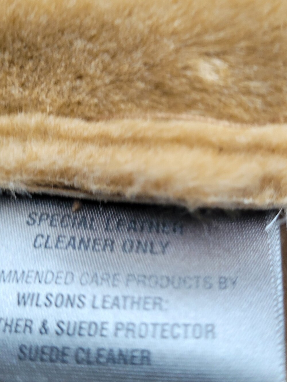 Rare Vintage Wilson Leather Genuine Leather Faux Fur Coat Boho W/Hood Size S - Picture 7 of 15